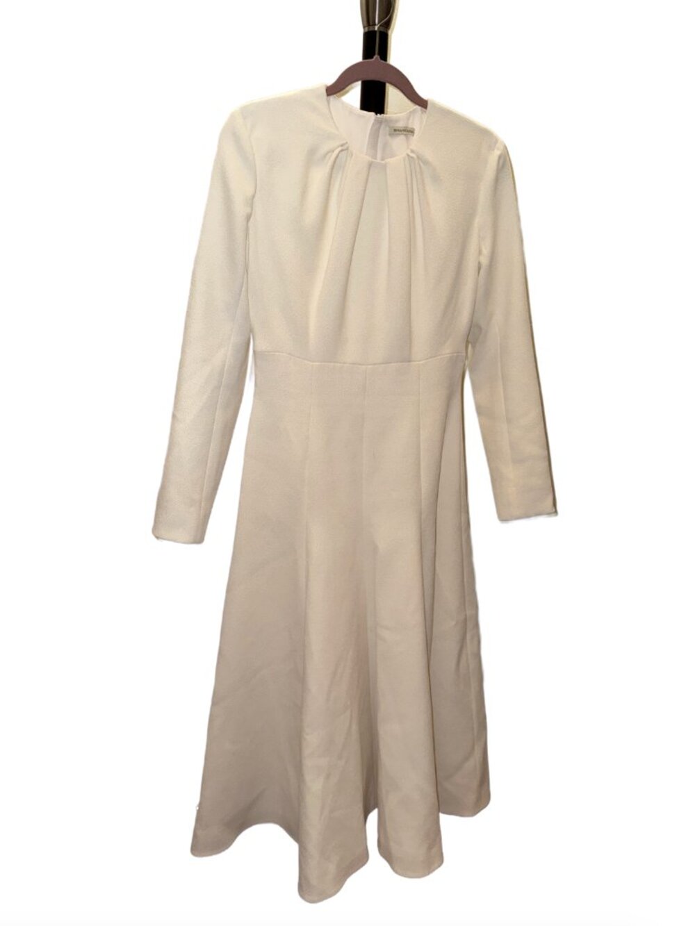 Emilia Wickstead Belgium Midi Dress in White